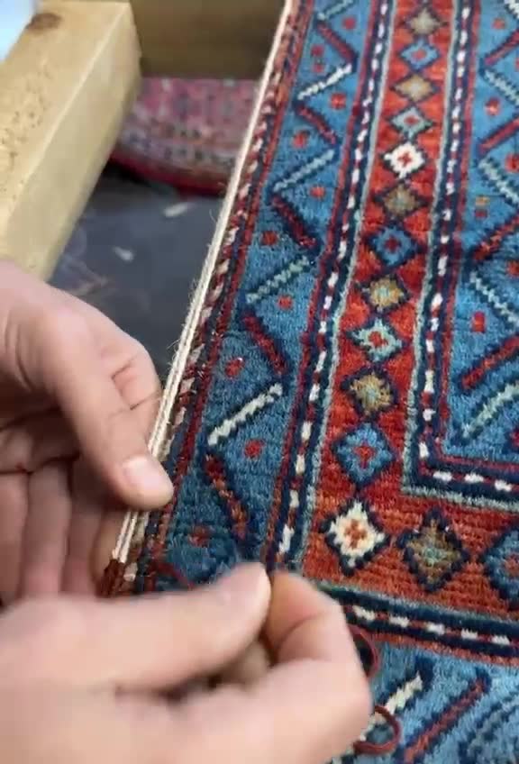 Vidéo restauration de tapis 2