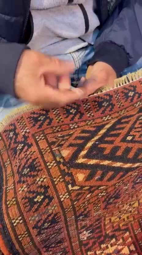 Vidéo restauration de tapis 3