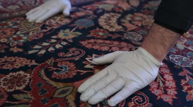 Vidéo restauration de tapis 4
