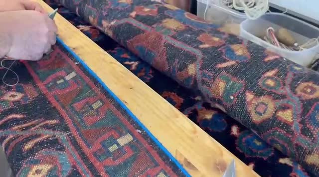 Vidéo restauration de tapis 3