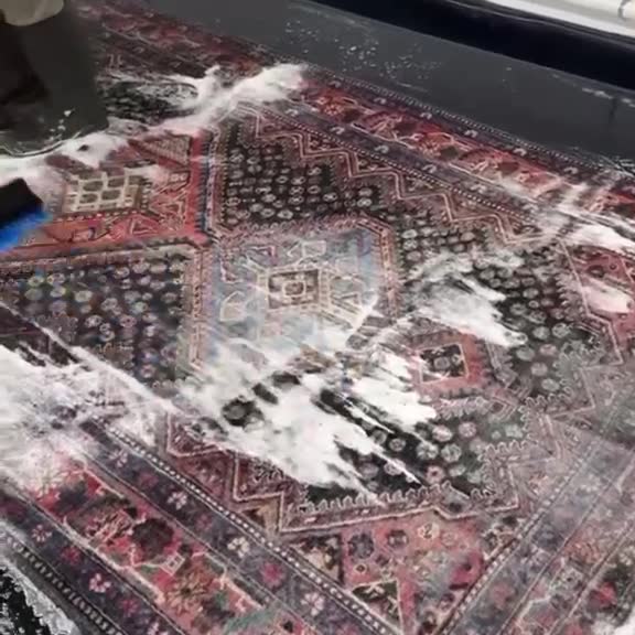 Vidéo restauration de tapis 16